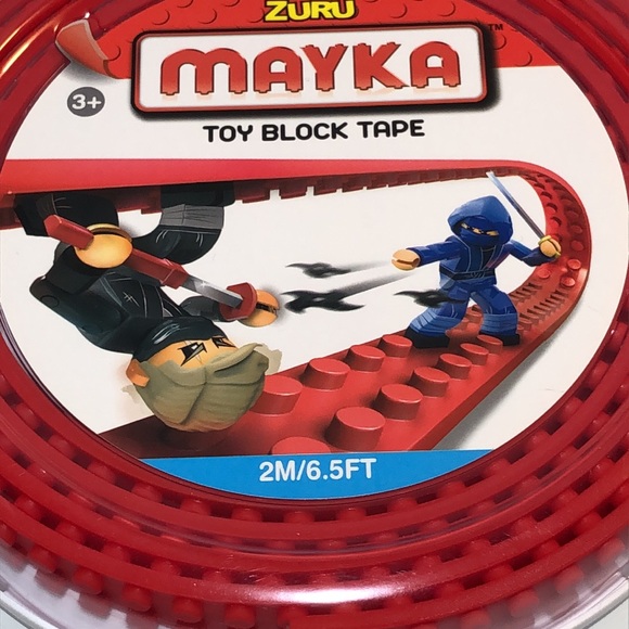 Toy Block Tape for Lego Type Blocks Removable - Picture 3 of 3